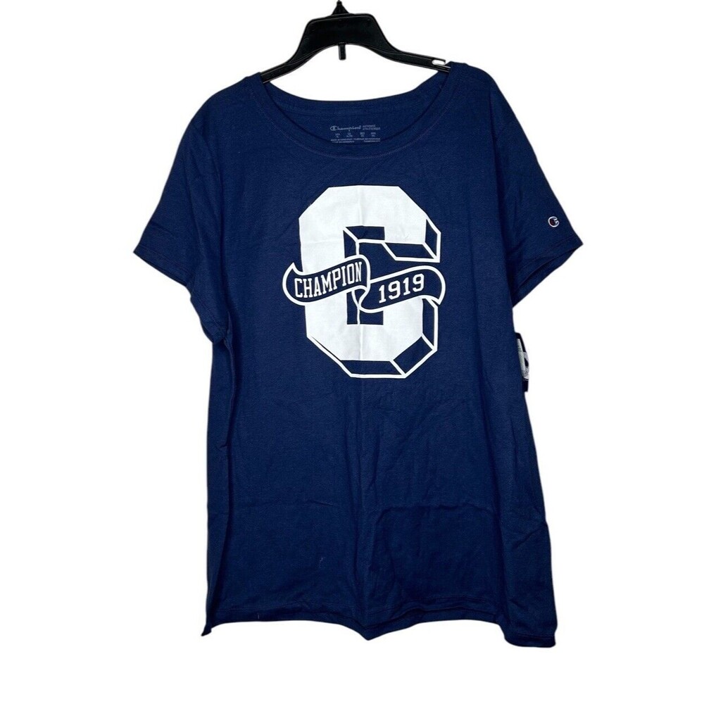 New Champion blue T Shirt Women’s XL Extra Large